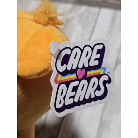 Care Bears Tenderheart Bear Plush 11" Basic Fun! Orange Stuffed Animal Toy - Picture 3 of 6